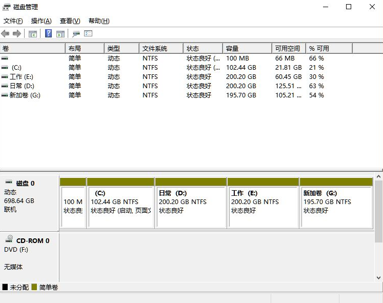 Win11電腦磁盤(pán)分區(qū)的方法