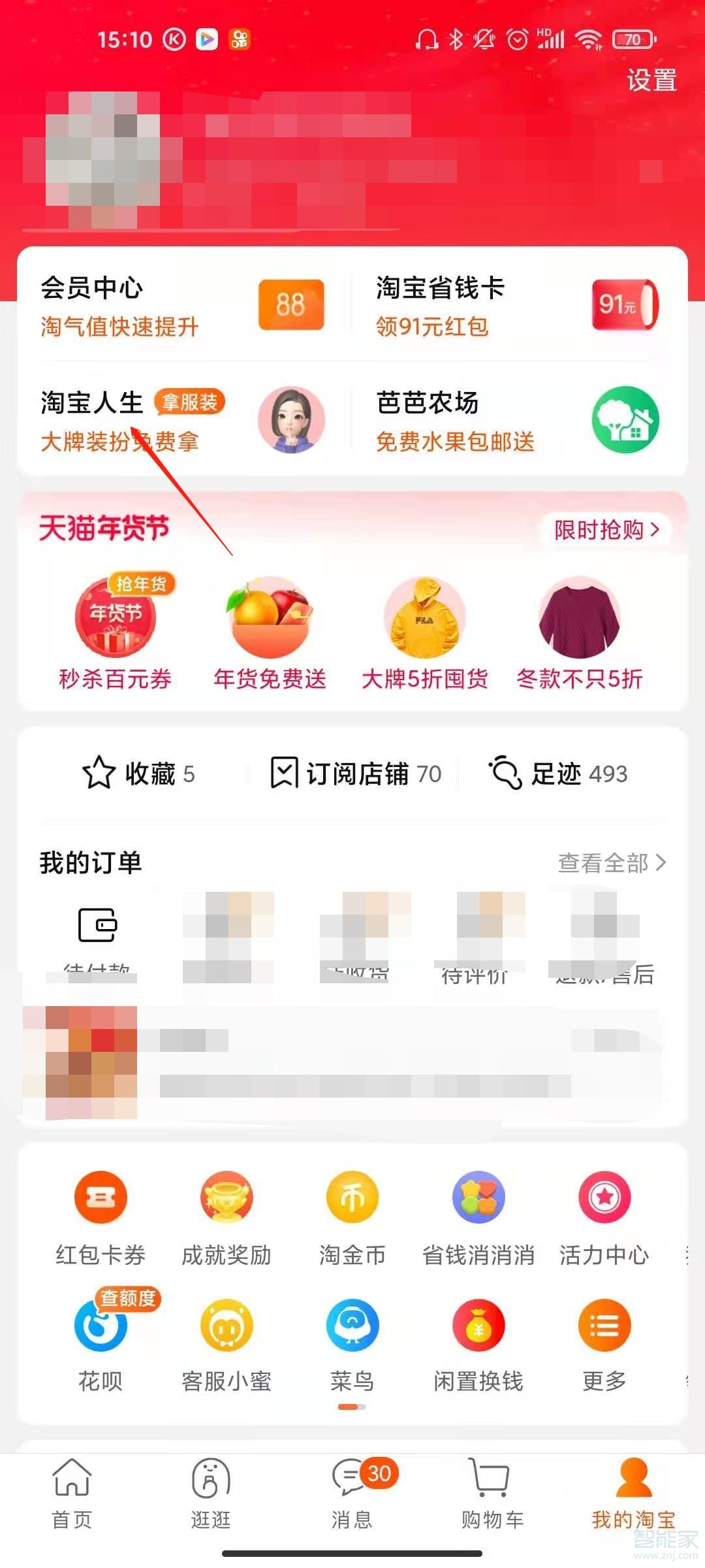 淘寶年度消費(fèi)報(bào)告在哪里看