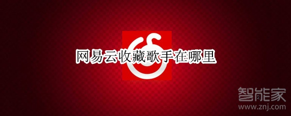 網(wǎng)易云收藏歌手在哪里
