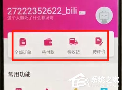 嗶哩嗶哩怎么查看訂單？嗶哩嗶哩查看訂單的方法