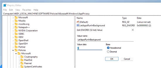 Windows11怎么禁用后臺應用程序？Windows11禁用后臺應用程序方法分享