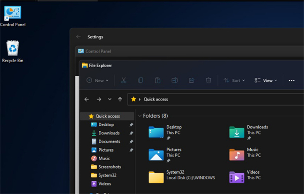 Win11改進(jìn)了UI?新版Win11UI會(huì)是什么樣子呢?