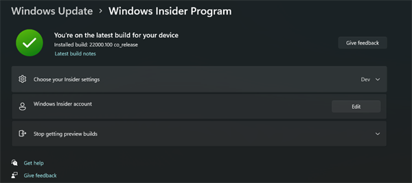 Win11怎么從Dev開發版切換到Beta渠道?Dev開發版切換到Beta渠道方法