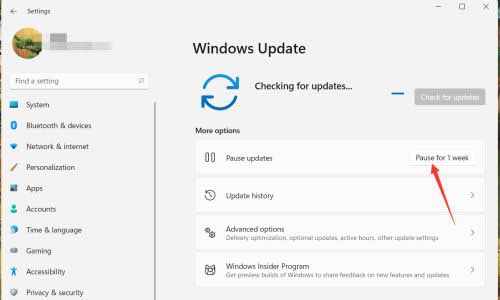 Win11怎么設置暫停更新？Win11暫停更新設置方法