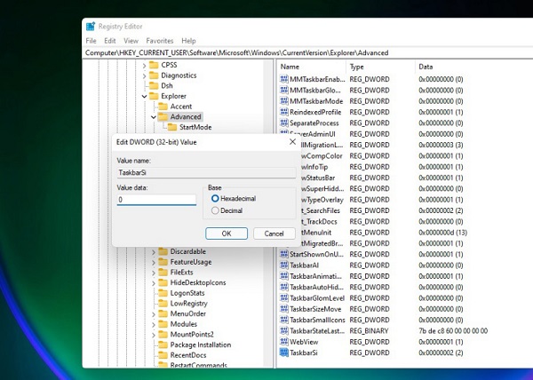 Win11怎么設(shè)置任務欄大小?Win11設(shè)置任務欄教程
