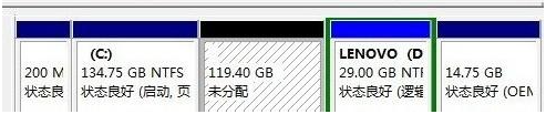Win7旗艦版磁盤未分配空間無法新建分區怎么回事?