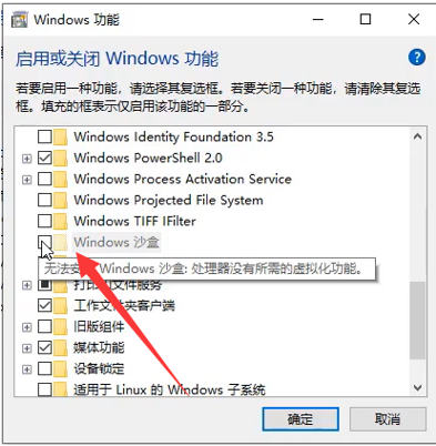 Win10專(zhuān)業(yè)版系統(tǒng)如何開(kāi)啟沙盒功能?