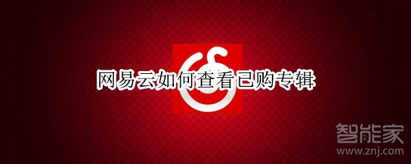 網(wǎng)易云如何查看已購專輯