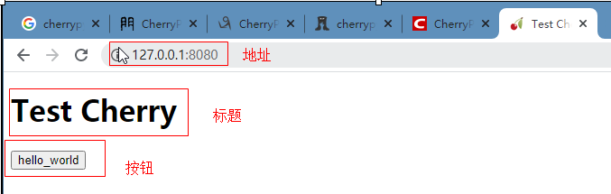 Python Web項(xiàng)目Cherrypy使用方法鏡像