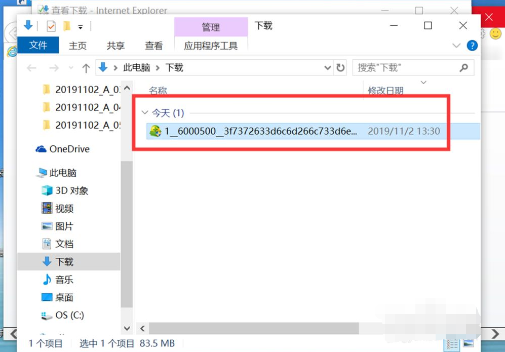 Win10專業(yè)版IE瀏覽器下載的文件在哪?