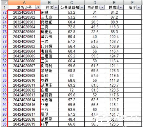 Excel如何把想要的人篩選出來？Excel篩選的方法