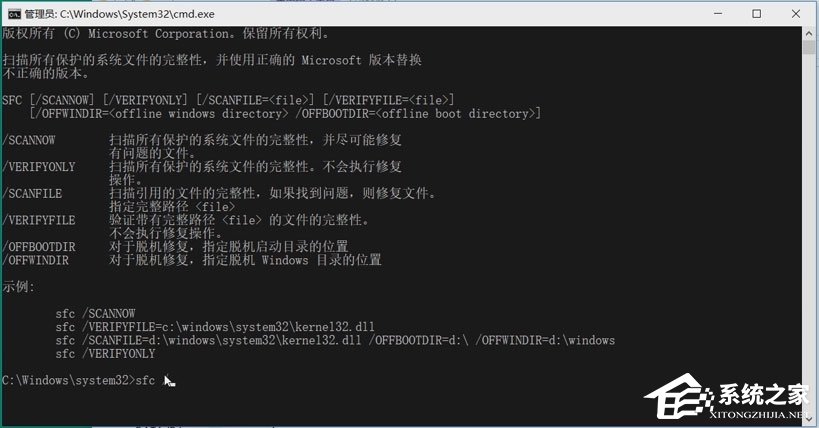 Win10系統如何使用CMD開啟Windows文件保護？