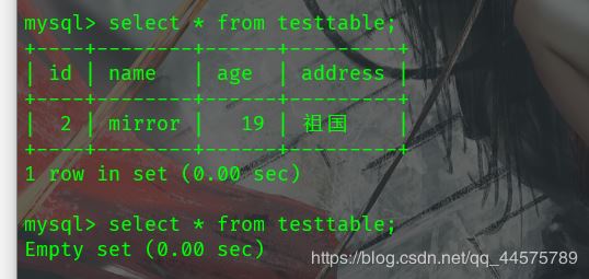 Python連接Mysql進(jìn)行增刪改查的示例代碼