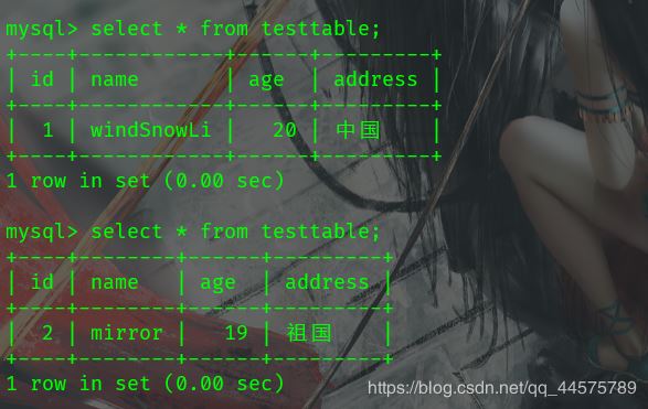 Python連接Mysql進(jìn)行增刪改查的示例代碼