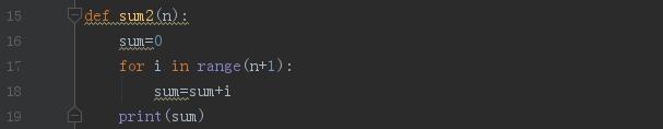 Python定義函數(shù)實(shí)現(xiàn)累計(jì)求和操作