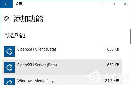 Win10內(nèi)置的OpenSSH怎么安裝？