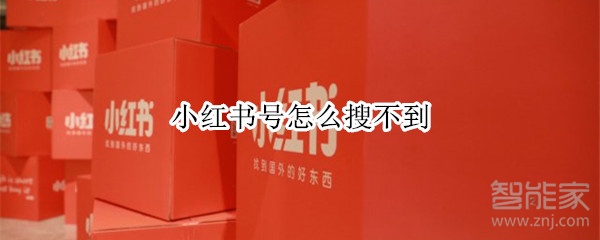 小紅書號(hào)怎么搜不到