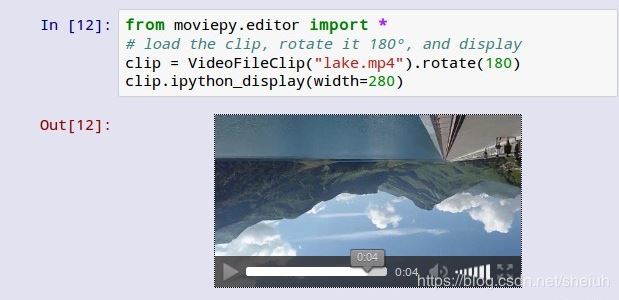 Python視頻編輯庫(kù)MoviePy的使用