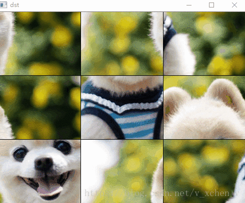 OpenCV Python實現(xiàn)拼圖小游戲