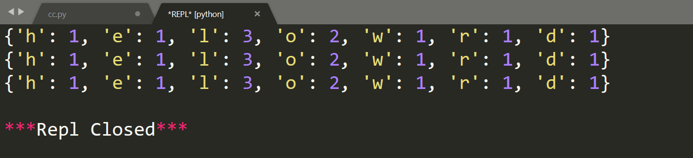 python統(tǒng)計字符串中字母出現(xiàn)次數(shù)代碼實例