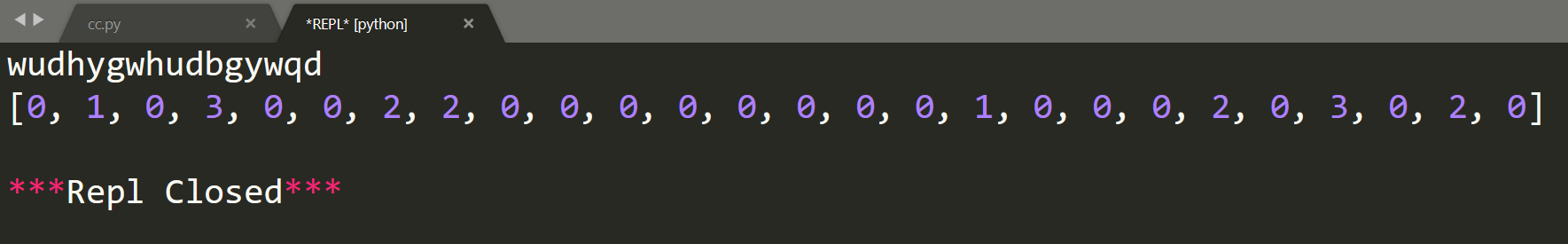 python統(tǒng)計字符串中字母出現(xiàn)次數(shù)代碼實例