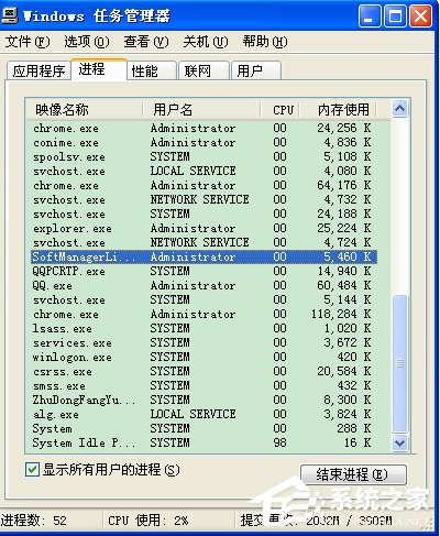 WinXP系統如何關閉Softmanager進程？
