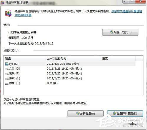如何整理磁盤碎片讓W(xué)in7電腦運(yùn)行更快？