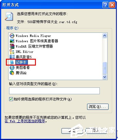 WinXP系統(tǒng)cfg文件格式怎么打開?