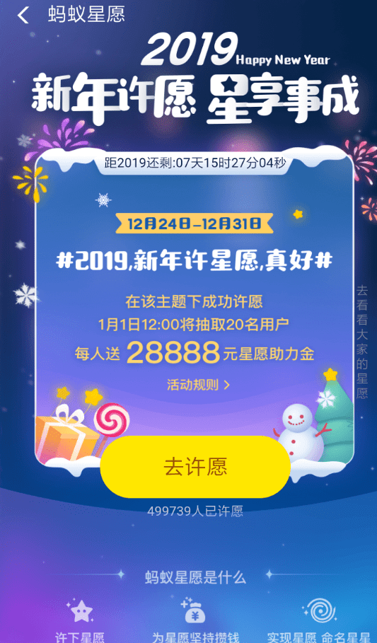 在支付寶里怎么領取螞蟻心愿新年紅包？領取螞蟻心愿新年紅包的方法說明