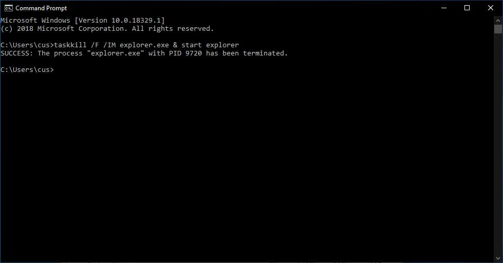 Win10系統(tǒng)怎么重新啟動(dòng)Explorer.exe(Windows資源管理器)？