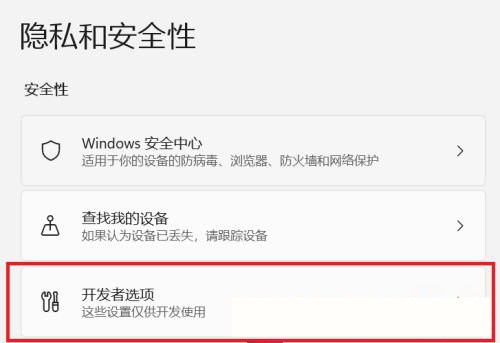 Win11怎么開(kāi)啟開(kāi)發(fā)者選項(xiàng)?Win11打開(kāi)開(kāi)發(fā)人員選項(xiàng)教程