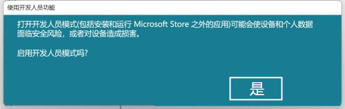 Win11怎么開(kāi)啟開(kāi)發(fā)者選項(xiàng)?Win11打開(kāi)開(kāi)發(fā)人員選項(xiàng)教程