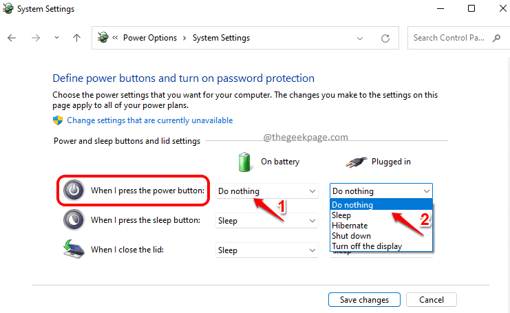 如何在Windows11/10中禁用電源按鈕關(guān)機？