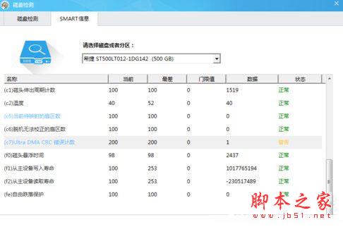 Win7檢測硬盤提示ultra dma crc錯誤計數(shù)怎么辦？Win7檢測硬盤出現(xiàn)錯誤解決方法