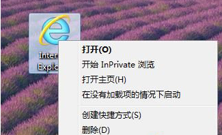 桌面太簡(jiǎn)潔了Win8.1桌面怎么添加/隱藏IE圖標(biāo)