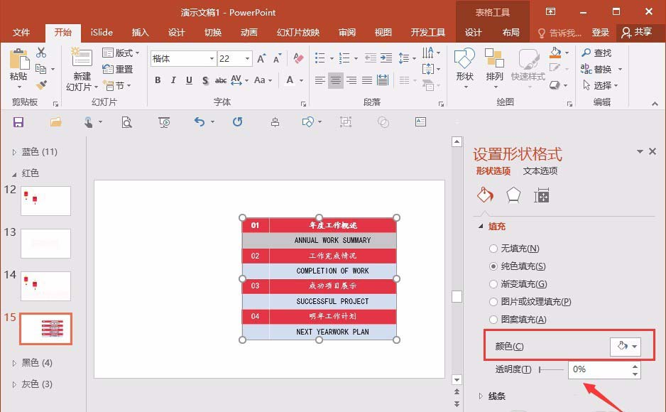 PPT制作出目錄頁(yè)面具體操作步驟