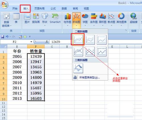 在Excel折線圖里設(shè)置橫坐標(biāo)的簡(jiǎn)單操作