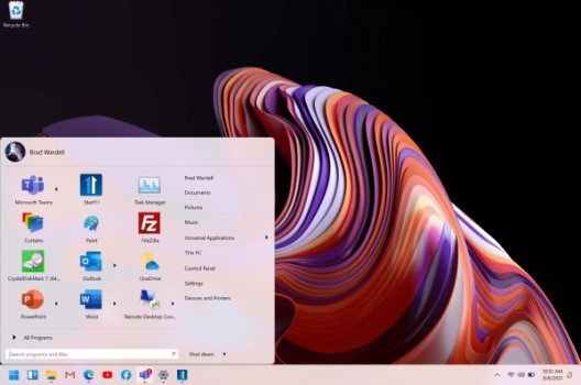 stardock start11可讓win11使用win10或win7的開始菜單