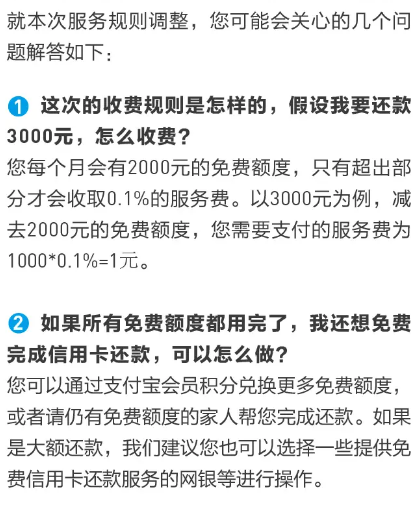 支付寶還信用卡怎么收費(fèi)? 還信用卡超額收費(fèi)介紹