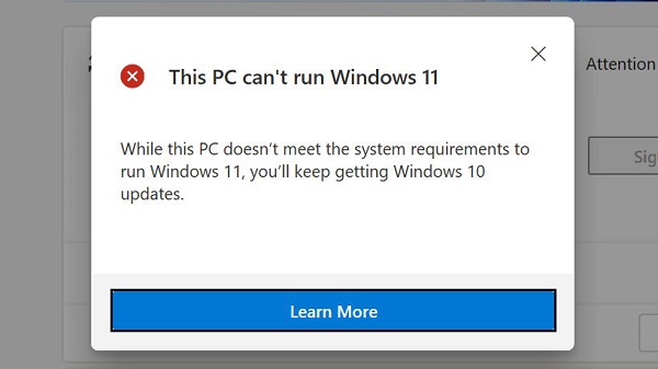 win11硬檢測(cè)程序體驗(yàn)不好 微軟將要改善該功能