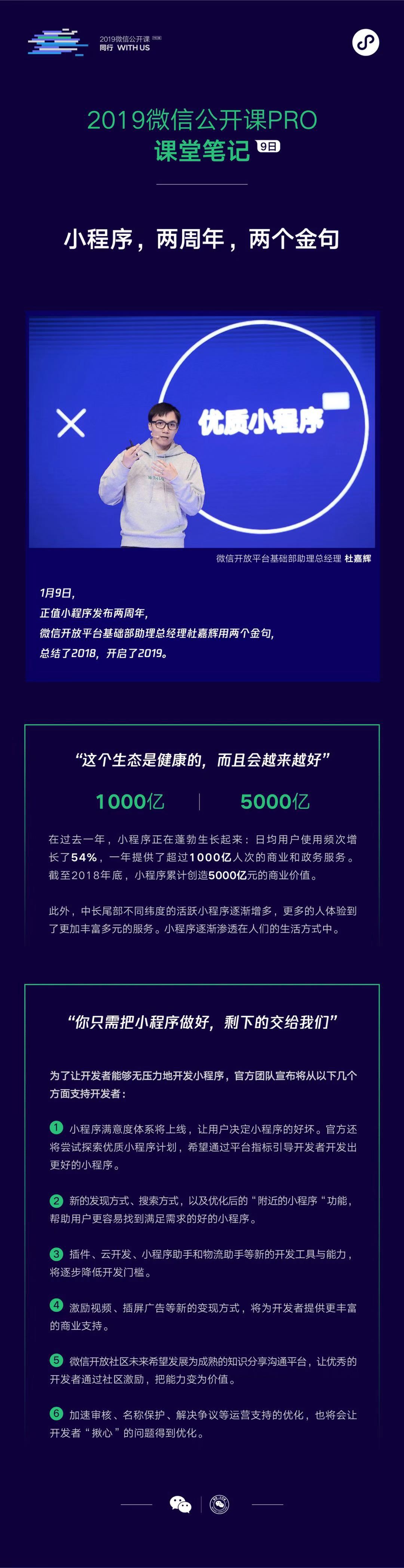 微信小程序公開課Pro課堂講了什么?微信小程序公開課Pro課堂筆記分享!