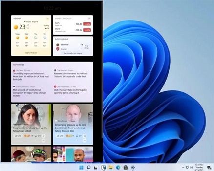 Windows11系統(tǒng)截圖曝光 圓角設(shè)計(jì)及任務(wù)欄菜單等更舒適