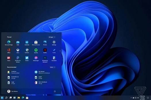 Windows11系統(tǒng)截圖曝光 圓角設(shè)計(jì)及任務(wù)欄菜單等更舒適