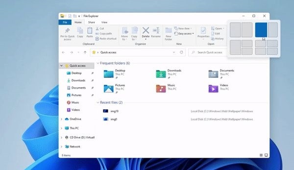 Windows11系統(tǒng)截圖曝光 圓角設(shè)計(jì)及任務(wù)欄菜單等更舒適