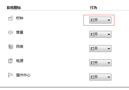 win7系統(tǒng)下電腦通知區(qū)域時間不顯示的解決方法