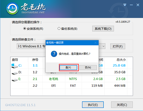 老毛桃怎么裝win8系統(tǒng)