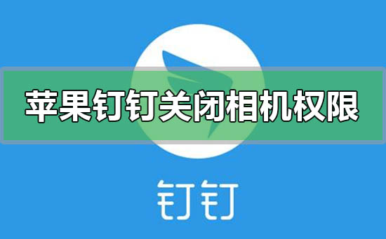 蘋(píng)果釘釘怎么關(guān)閉攝像頭相機(jī)權(quán)限
