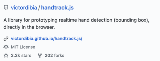 Handtrack.js庫(kù)實(shí)現(xiàn)實(shí)時(shí)監(jiān)測(cè)手部運(yùn)動(dòng)(推薦)