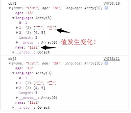 JS賦值、淺拷貝和深拷貝（數(shù)組和對(duì)象的深淺拷貝）實(shí)例詳解