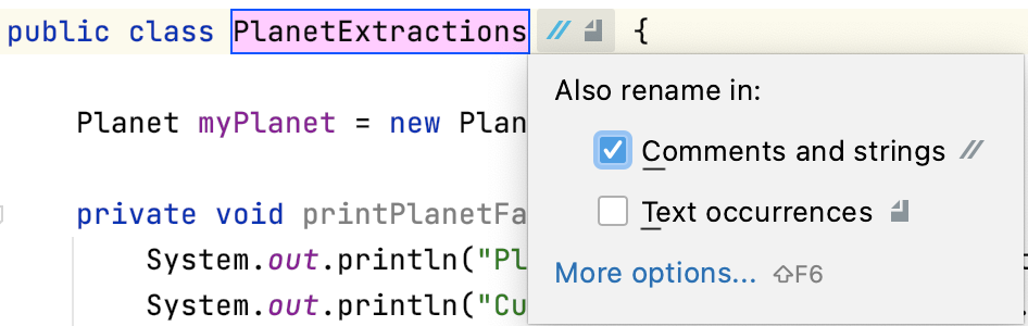 IntelliJ IDEA 2020.3通過重命名內(nèi)聯(lián)重構(gòu)代碼